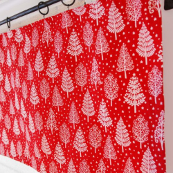 Curtain valance LITTEN, reversible