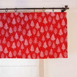 Curtain valance LITTEN, reversible