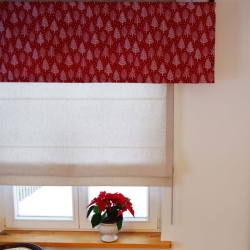 Curtain valance LITTEN, reversible