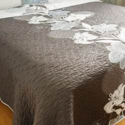 Bed cover LISIS v.32, brown