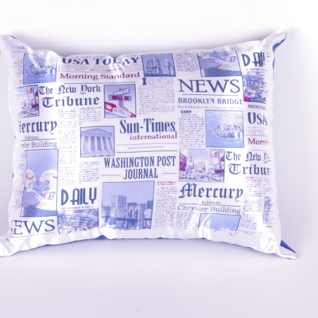 Decorative pillow NEWSPAPER