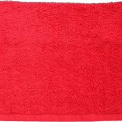 Terry towel HAMBURG 70x140cm, red