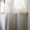 Sheer curtain MENTA v.05, beige-grey