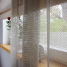 Sheer curtain MENTA v.05, beige-grey