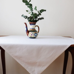Tablecloth LUNA v.01, white