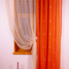 Sheer curtain LAGUNA 805 v.628, gold