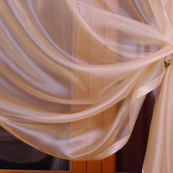 Tulle curtain LAGUNA 805 v.628, golden