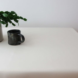 Tablecloth RASO v.01, off-white, rectangular, with Teflon treatment