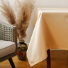 Tablecloth RASO v.02, yellowish beige, square