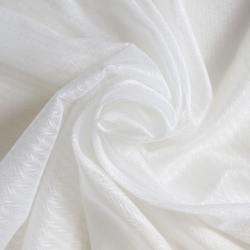 Sheer curtain VENUS v.01, white