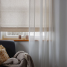 Sheer curtain VENUS v.01, white