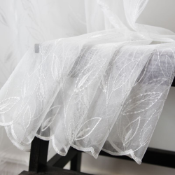 Sheer curtain LITERA v.01, off-white