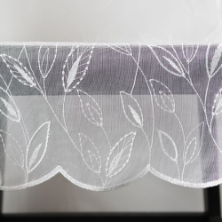 Sheer curtain LITERA v.01, off-white
