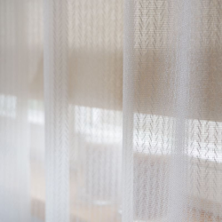 Tulle curtain VENUS v.02, natural white