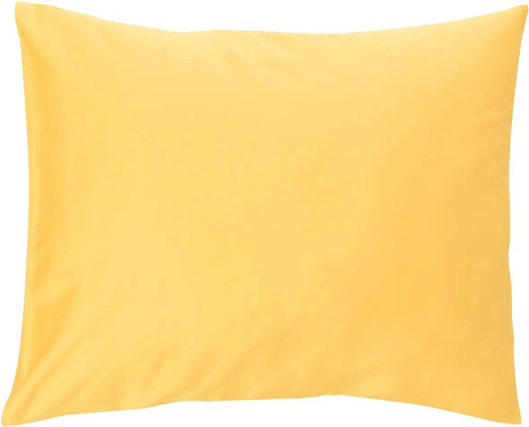 Pillowcase STANDARD 50x60cm, yellow