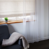 Sheer curtain FIZZY v.01, white