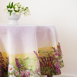 Tablecloth OLITE, round