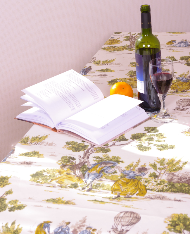 Tablecloth ANTONIETA, with Teflon treatment