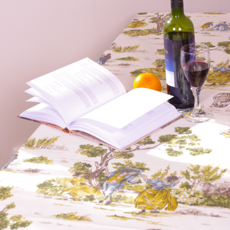 Tablecloth ANTONIETA, with Teflon treatment