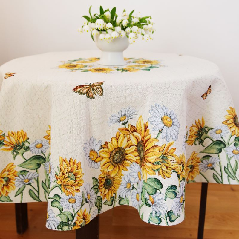 Tablecloth MIRASOL, round