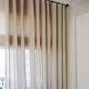 Tulle curtain NATIVE v.07, sand color