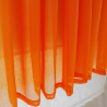 Upper curtain LAURA 11101 v.09, orange, READY CURTAIN