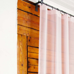 Upper curtain LAURA 11101 v.01, light pink, READY-MADE CURTAIN