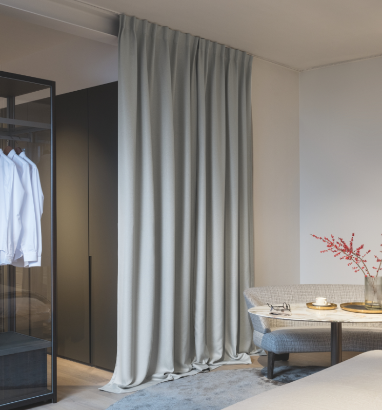 Dimout curtain HYPO v.16, light green