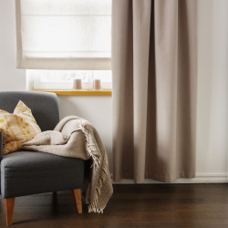 Blackout curtain IDOL v.04, beige, special price, READY CURTAIN