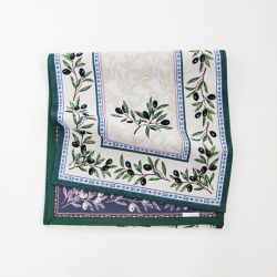 Table runner BAENA-olives