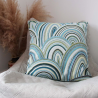 Cushion cover MUMBO v.23, turquoise blue