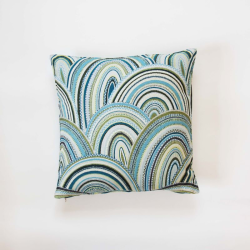 Cushion cover MUMBO v.23, turquoise blue