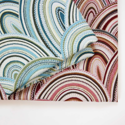 Cushion cover MUMBO v.23, turquoise