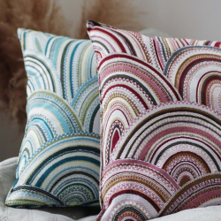 Cushion cover MUMBO v.23, turquoise