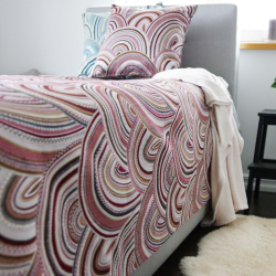 Bedspread MUMBO v.16, dusty pink