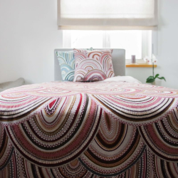 Bedspread MUMBO v.16, dusty pink