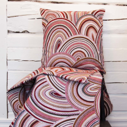 Bedspread MUMBO v.16, dusty pink
