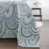 Bedspread MUMBO v.23, turquoise