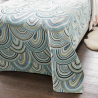 Bed cover MUMBO v.23, turquoise blue