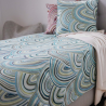 Bedspread MUMBO v.23, turquoise