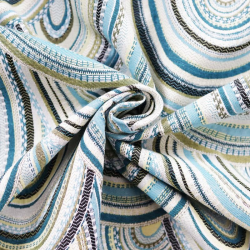 Bed cover MUMBO v.23, turquoise blue