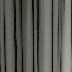 Sheer curtain RIVA v.12, black