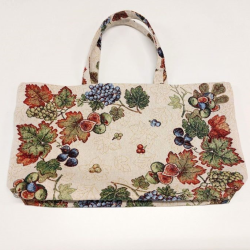Carrying bag GRAPES, small, with zipper