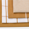 Kitchen towel GÖZZE 60057, set, v.16, mustard yellow