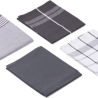 Kitchen towel GÖZZE 60057, set, v.91, dark grey