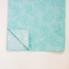 Tablecloth SENEKA v.24, aquamarine, rectangular, with Teflon treatment