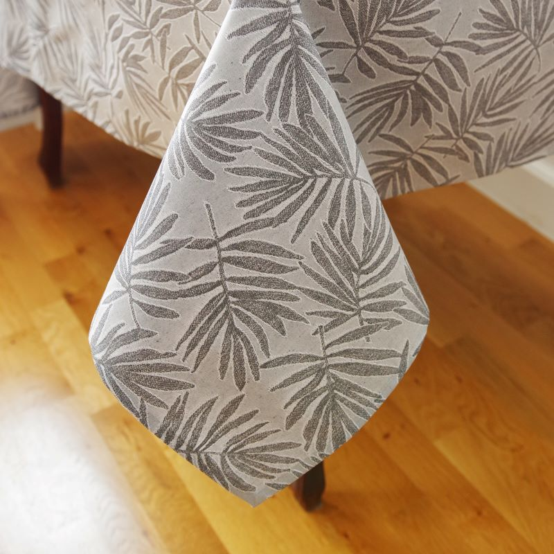 Tablecloth SENEKA v.304, anthracite, rectangular, with Teflon treatment
