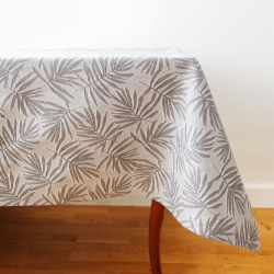 Tablecloth SENEKA v.304, anthracite, rectangular, with Teflon treatment