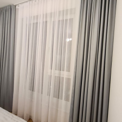 Dimout curtain TRENCH v.06, light grey