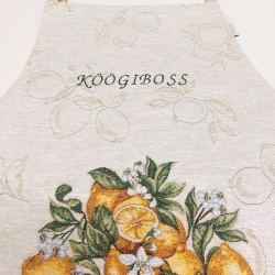 Apron SIDRUN, with embroidery